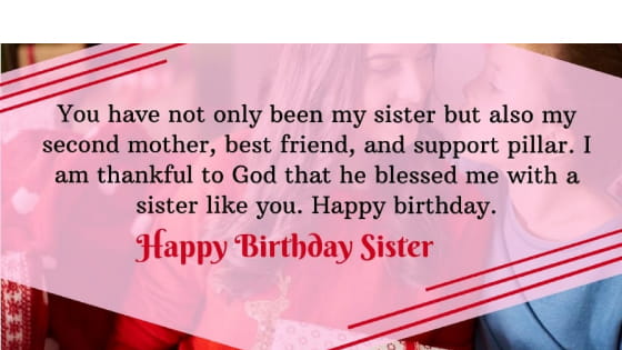 Birthday Blessing Wishes For Sisters